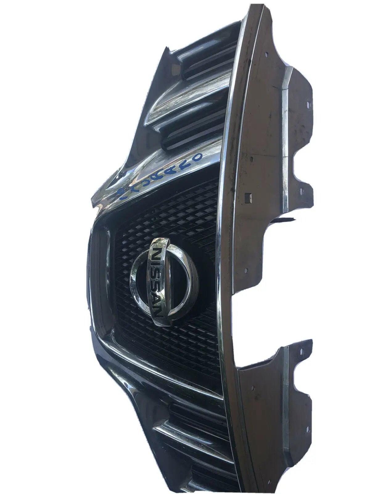 OWM Grille For 2009-2010 Nissan Murano Chrome Shell w/ Black Insert Plastic by Perfect Fit