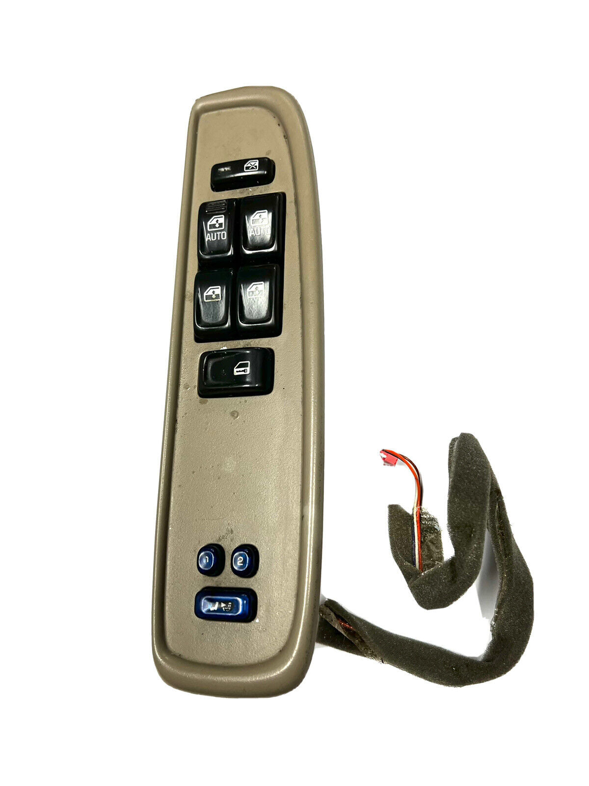 2002-2005 GMC ENVOY MASTER WINDOW SWITCH AND BEZEL HS 04 05 OEM