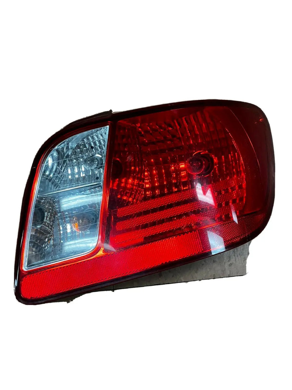 Halogen Tail Light For 2006-2011 Kia Rio Sedan Right Clear/Red Lens w/Bulbs CAPA by Perfect Fit