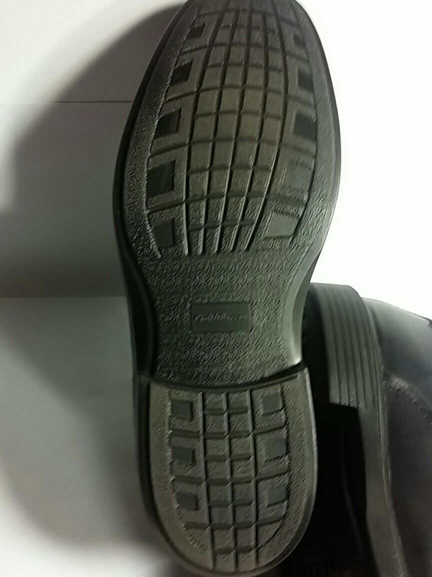 MEN'S BLACK SHOES SIZE 9 CRAFT & BARROW UPPER LEATHER CORE TECHNOLOGY RN#73277