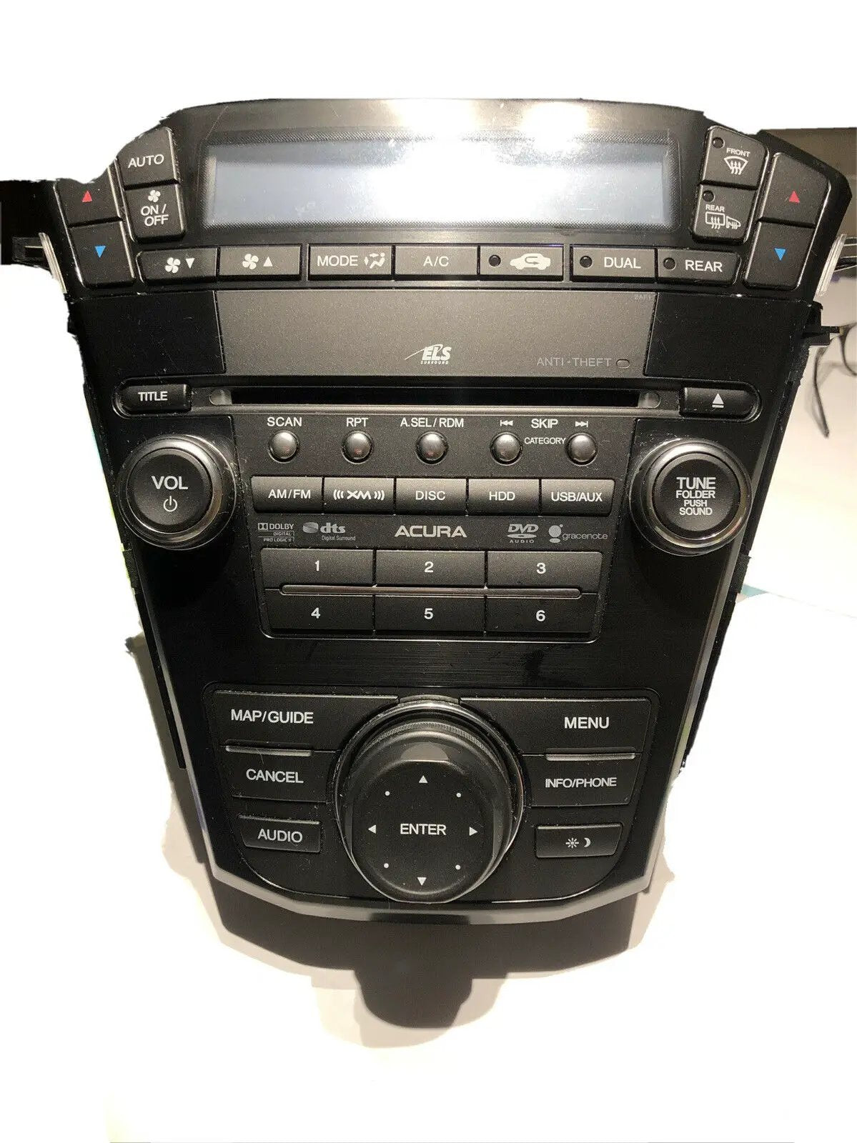 2011 Acura MDX Navigation CD XM DVD Player Radio 2AF1 OEM by Acura