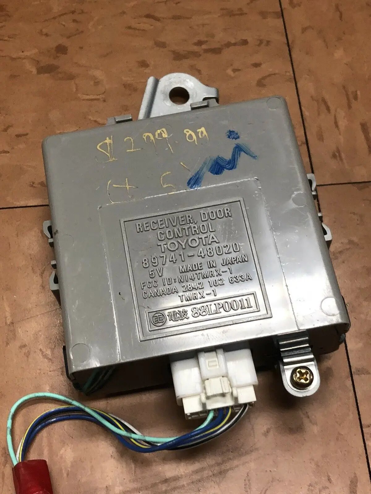 99-03 Lexus Rx300 Power Door Lock Control Module Receiver OEM 89741-48020 by Lexus