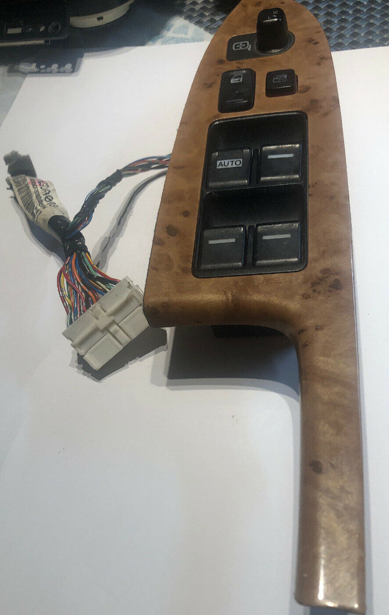 03 04 05 06 07 Honda ACCORD SEDAN Master Power Window Control Switch WOOD GRAIN.