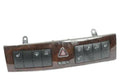 2905-07 Mercedes W203 C240 Dash Heated Seat Hazard Light Switch Control Wood OEM by Mercedes-Benz