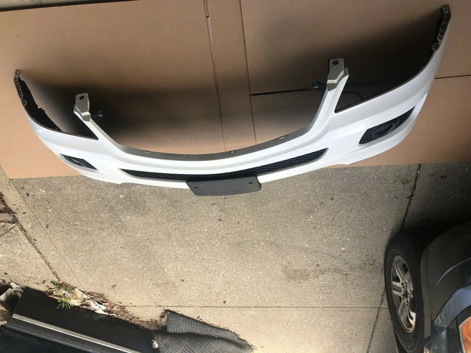 For Mercedes Benz ML350/ML550 Front Bumper Cover 2007 + White by KarParts360