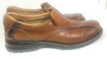 MENS SIZE US 10 M, UK9, CN265, EU43 CLARKS BROWN SHOES GENUINE LEATHER