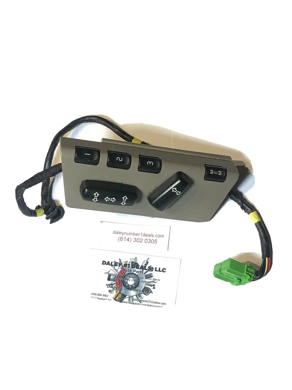 Volvo Left Driver Seat Power Switch w/memory 39980252 OAK - S60 S80 V70 XC90 by Volvo