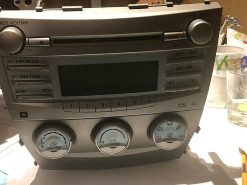 07 08 09 10 Toyota Camry JBL Radio 6 Disc Cd A51823 86120-06190 | CQ-ES8660X by Toyota