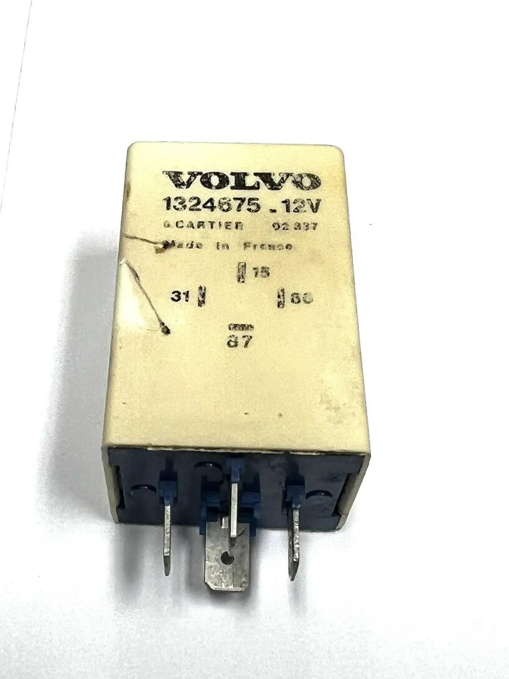 Volvo 240 260 740 760 1324675 Cabin Heater Timer Relay with pigtail wire by Volvo OEM