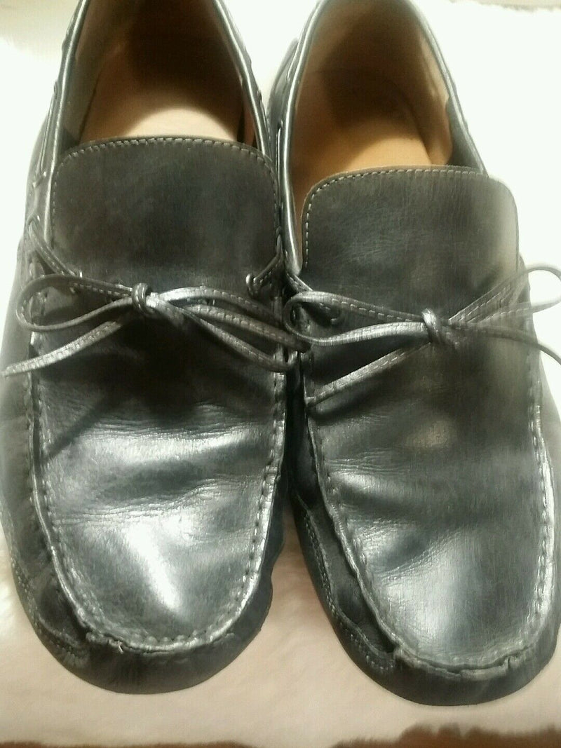 Clarks Hamilton Cove Mens 9.5 M/ Leather Tassel SlipOn/Loafer /63648 Black $99