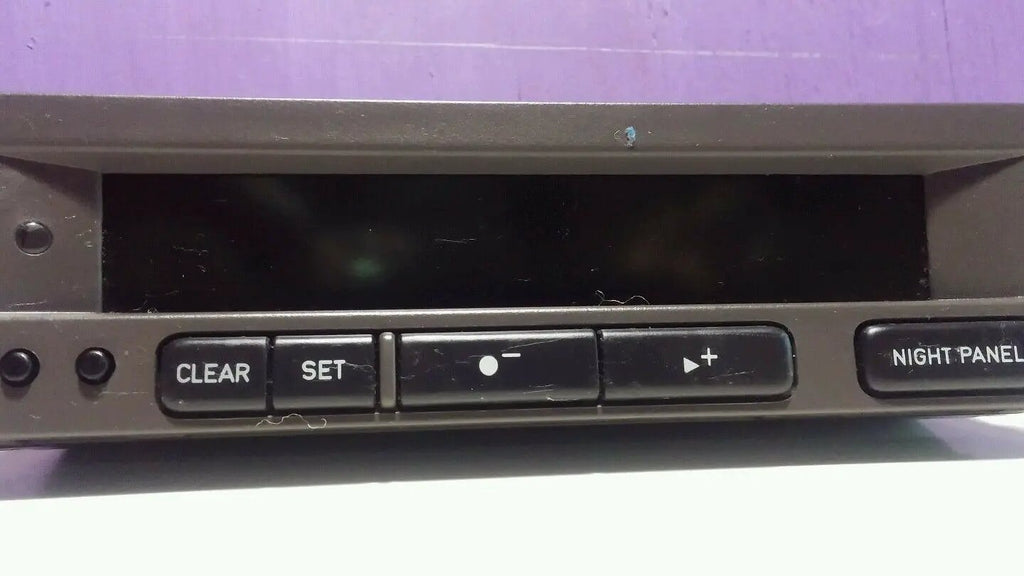 Saab 9-5 SID2 Information Display Radio Clock Dash LCD MPG 98 99 00 01 02 03 OEM by Saab