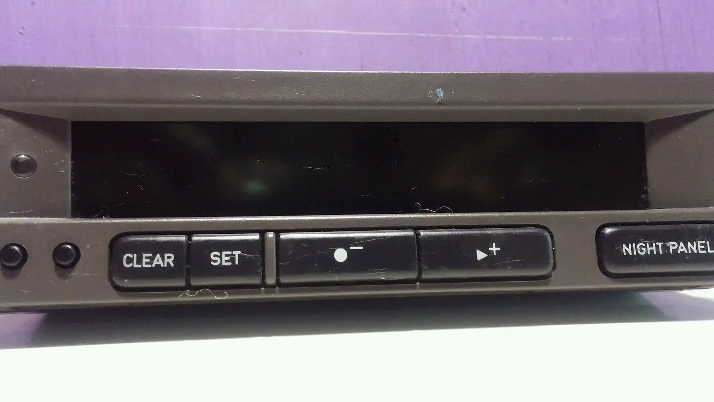 Saab 9-5 SID2 Information Display Radio Clock Dash LCD MPG 98 99 00 01 02 03 OEM by Saab