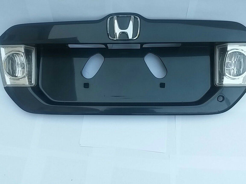 2003-05 Do Green Honda PILOT BACK LICENSE PLATE REAR MOULDING OEM HATCH LICENSE