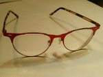 red wire night owl nerd glasses 48/18/139