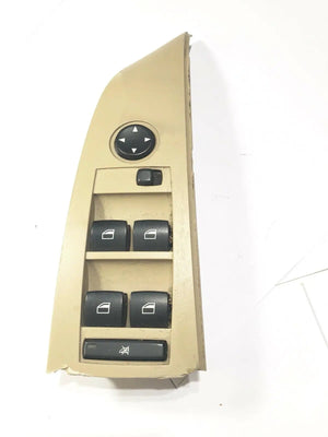 BMW 525xi Front Left Master Window Switch OEM Tan 2004 2005 2006 2007
