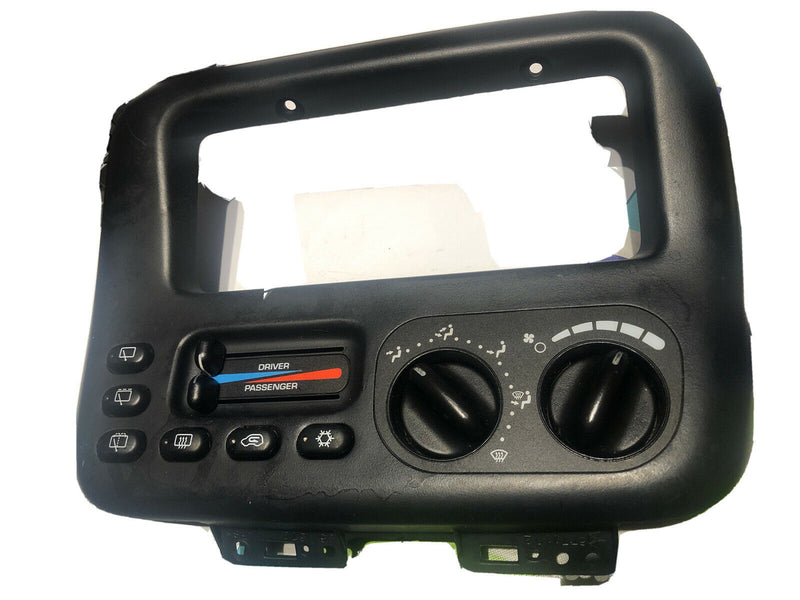 1996-97 1998 1999 2000 Dodge Caravan TEMP AC CLIMATE CONTROL PANEL P4677127 Heat