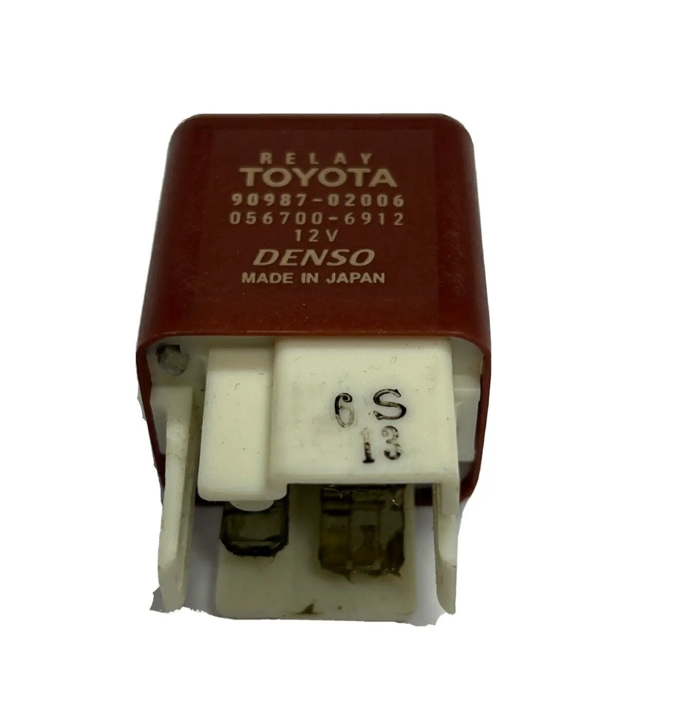 GENUINE TOYOTA RELAY OEM # 90987 02006 # 90987-02006 # 0567006912 # 056700-6912 by Toyota