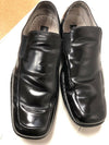 Men's Kenneth Cole Oxford Dress Shoes Landing Gear Silver Technology Black 10.5