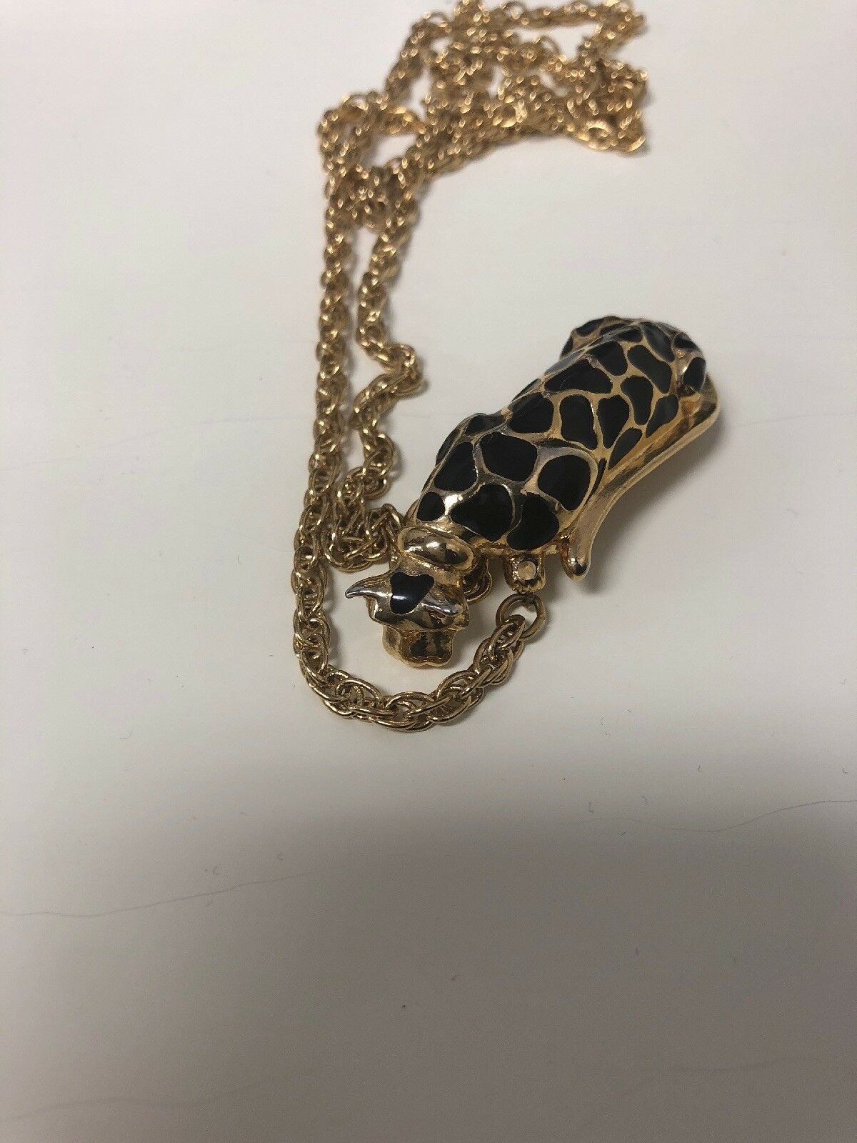 Leopard Gold Necklace