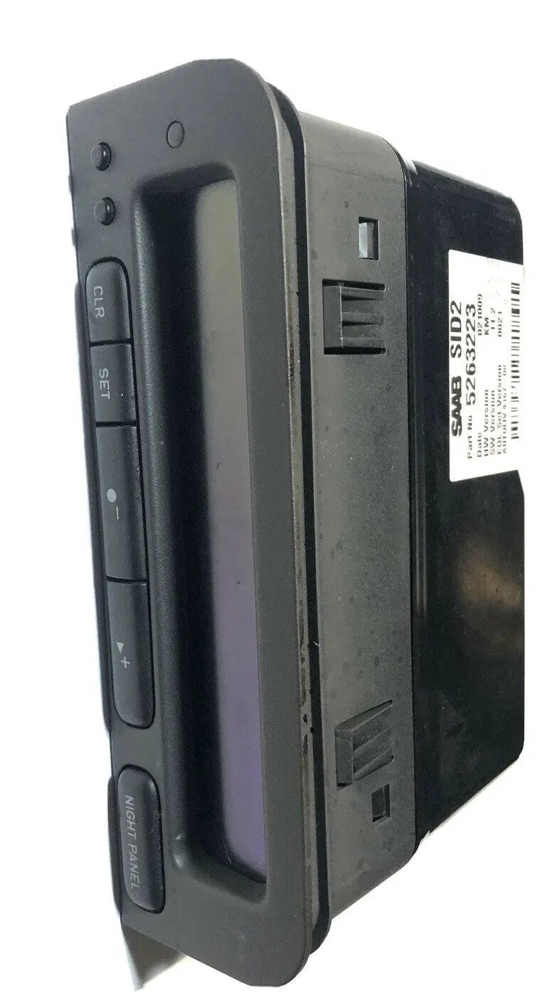 Saab 9-3 SID1 Information Display Screen LCD 5038195 OEM by Saab