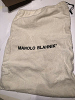 Manolo Blahnik Dust Bag 13.5 x 11 inches Travel or Storage New
