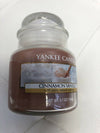 YANKEE CANDLE 3.7OZ CINNAMON Vanilla