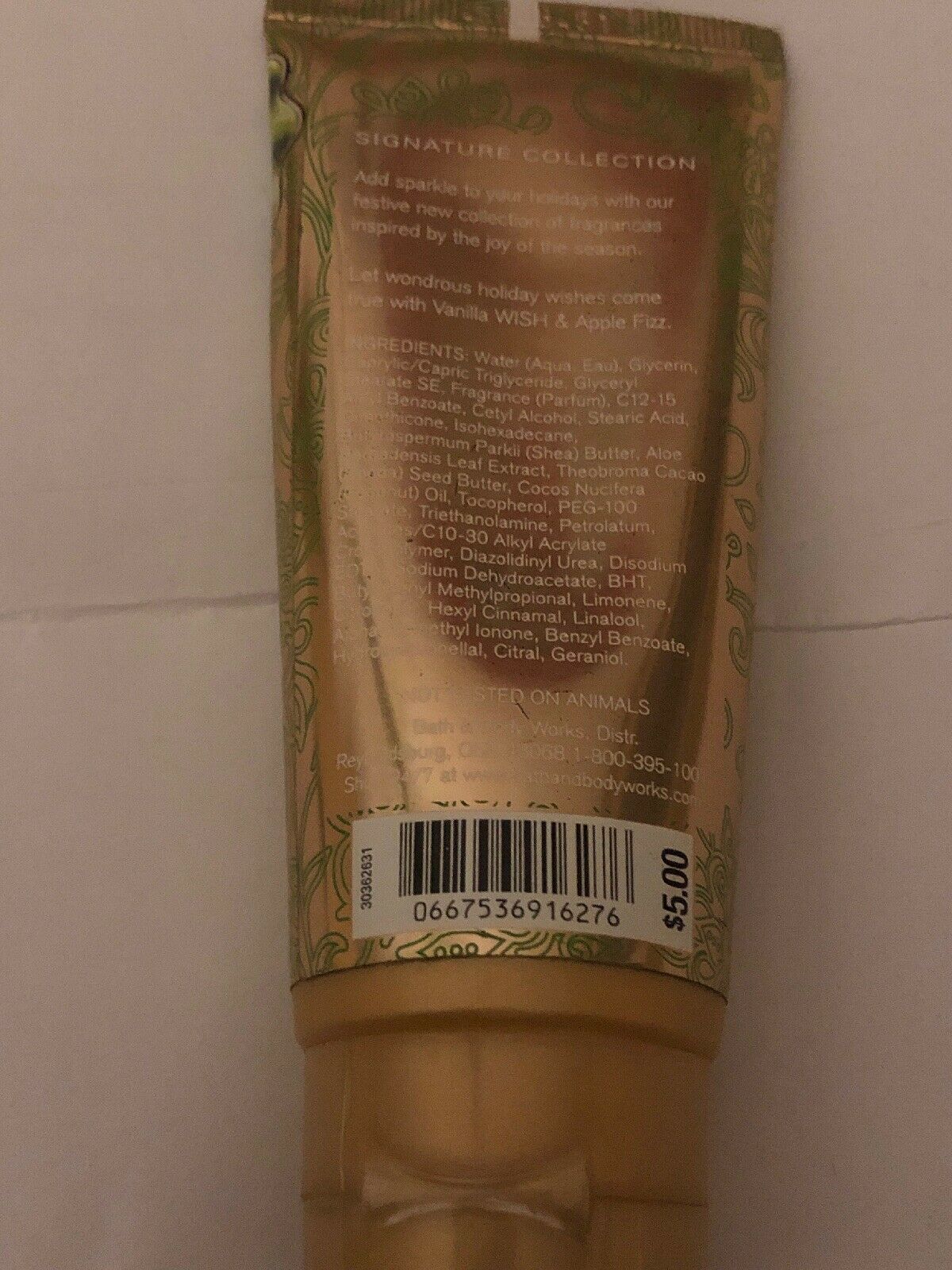 Bath and Body works WARM VANILLA SUGAR Ultra Shea Body Cream lotion 8 Fl oz