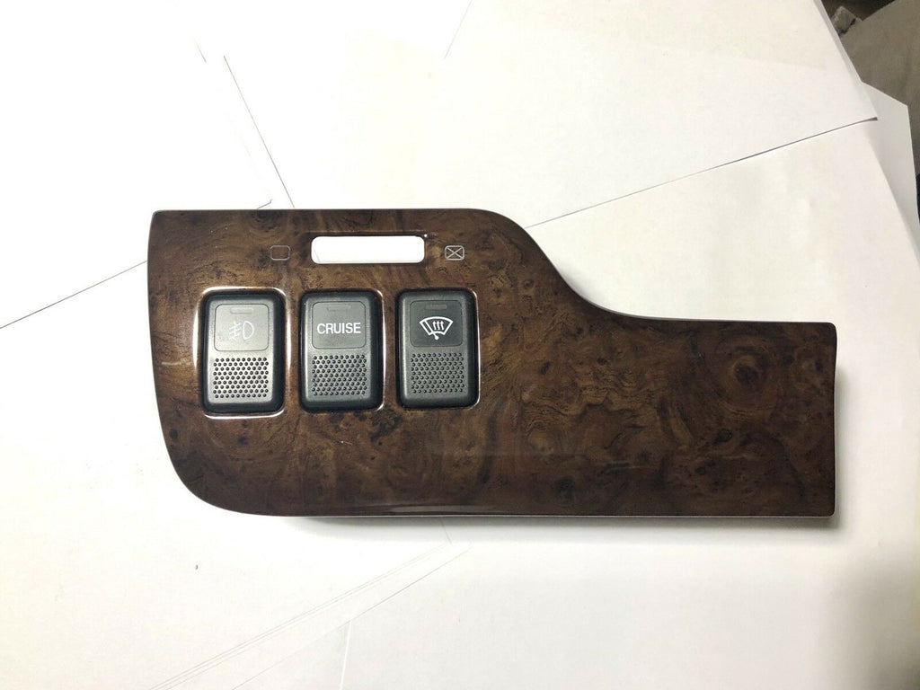 2000 2001 2003 2004 SUBARU LEGACY OUTBACK FOG & CRUISE SWITCH WOOD GRAIN BEZEL N