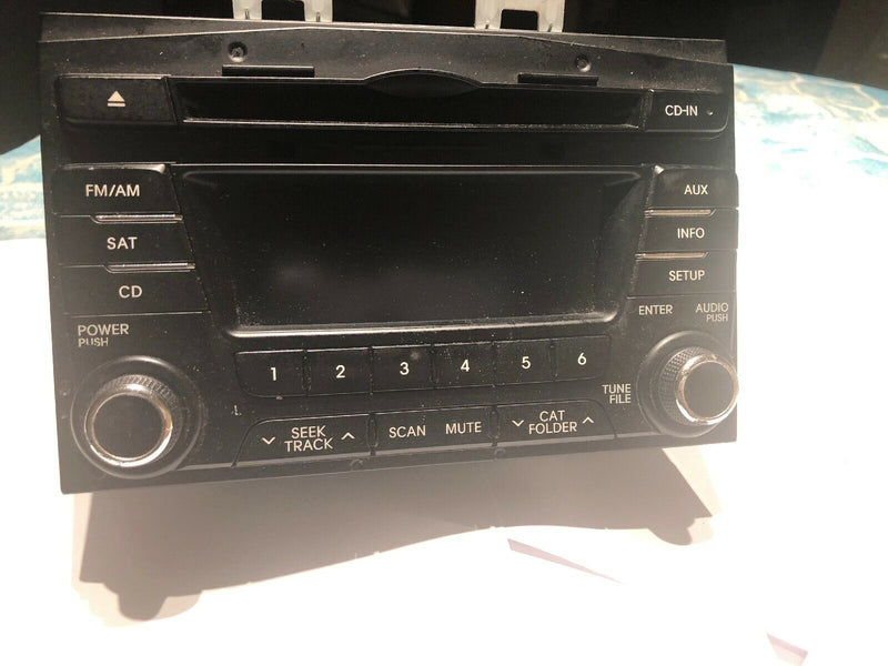 2012 Kia Optima Radio AM FM CD MP3 Player w/Satellite OEM LKQ