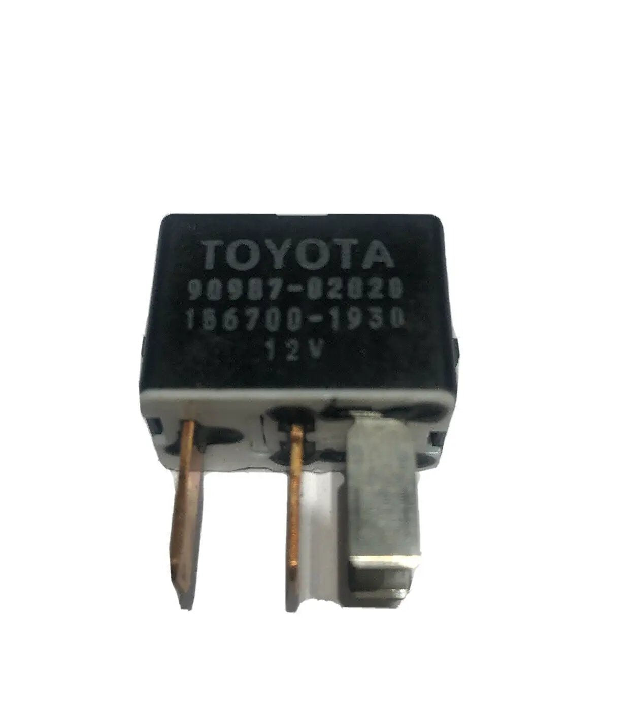 Genuine OEM 90987-02028 Denso A/C Clutch Relay 4-Pin 12V Fit Toyota Lexus Black by Unbranded