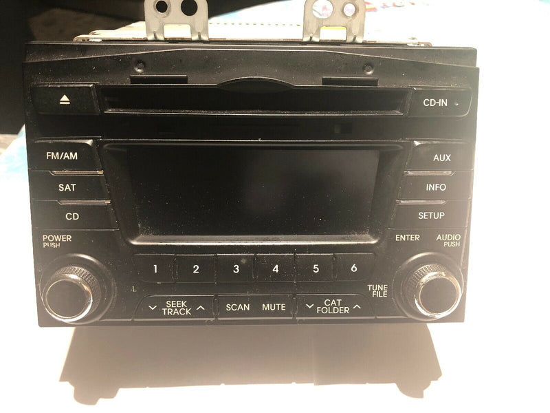 2012 Kia Optima Radio AM FM CD MP3 Player w/Satellite OEM LKQ