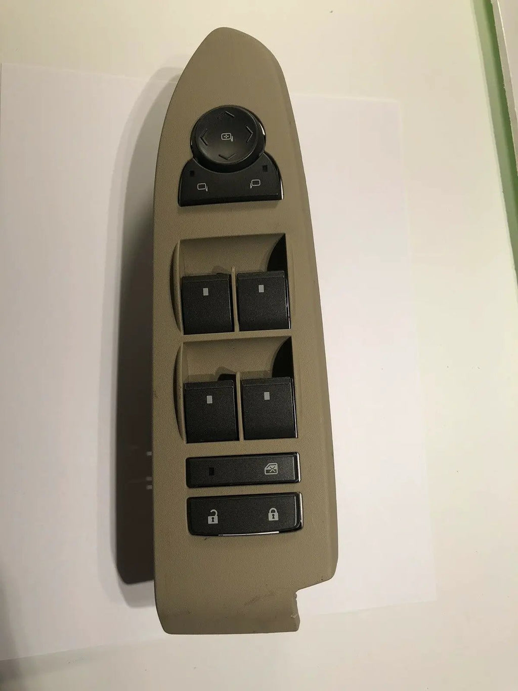 Bosch F00HJ00563 Door Panel Mounted Master Power Window Switch Tan 25970548AA by Bosch