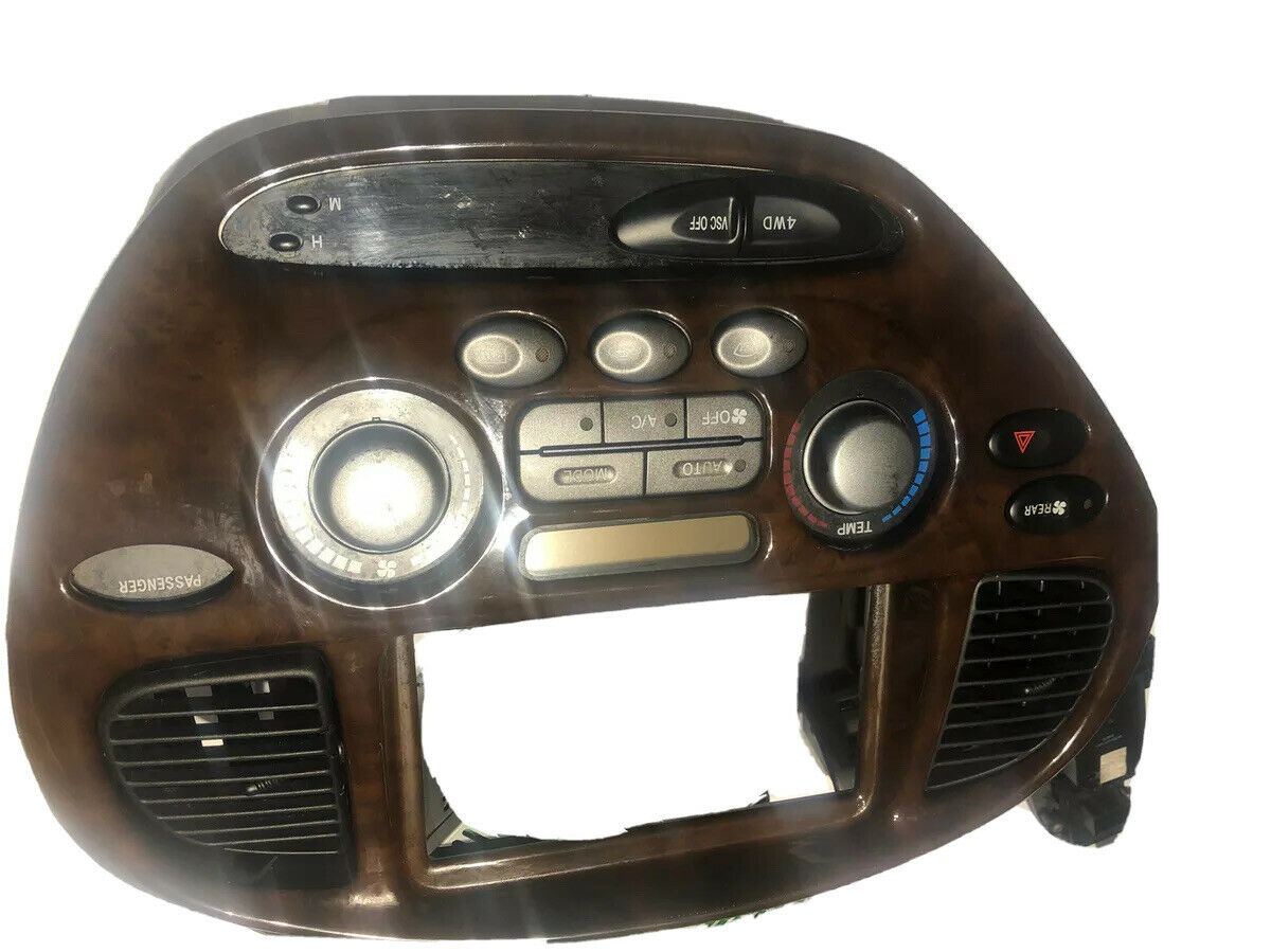 01 02 03 04 SEQUOIA SR5 TEMPERATURE CLIMATE CONTROL SWITCH DASH CLOCK VENT BEZEL