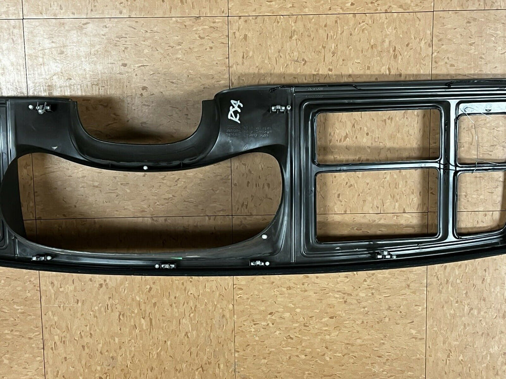 2002 Escalade - Wood Grain 1.5 Din Dash Trim Bezel OEM Gray Radio Heater Control