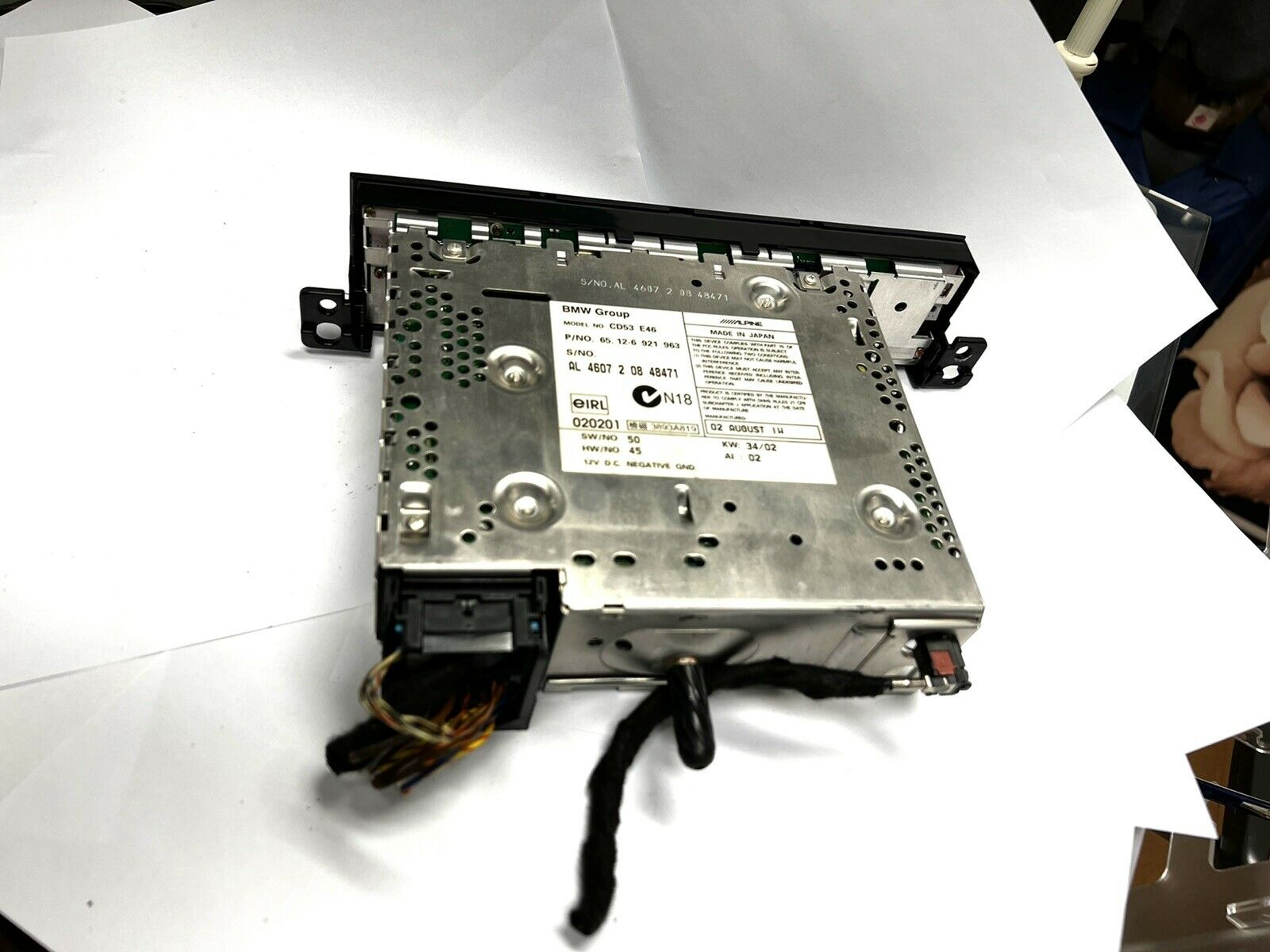 2003 04 05 BMW 3 Series E46 330XI 325I 330I 330ci Radio CD Player Business M3 /