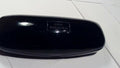Preowned LULU GUINNESS hard shell eyeglass case BLACK 6.25"x2.25"x1.5" TV6 40745