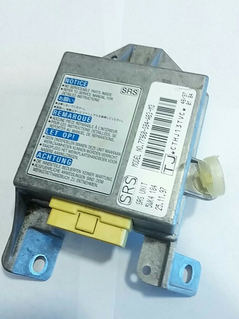 1998-1999 HONDA ACCORD AIR BAG SRS CONTROL MODULE 77960-S84-A83-M3