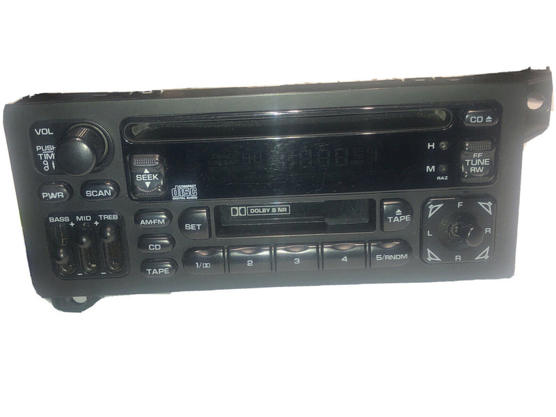 Genuine OEM Dodge Jeep Chrysler AM FM Radio CD & Cassette Player | P04704383AH