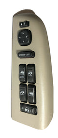2000-2002 tahoe yukon suburban left driver master power window switch control
