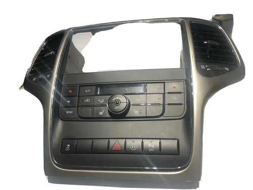 11-13 GRAND CHEROKEE Auto Heat AC Climate Temperature Control Radio Bezel OEM by OEM
