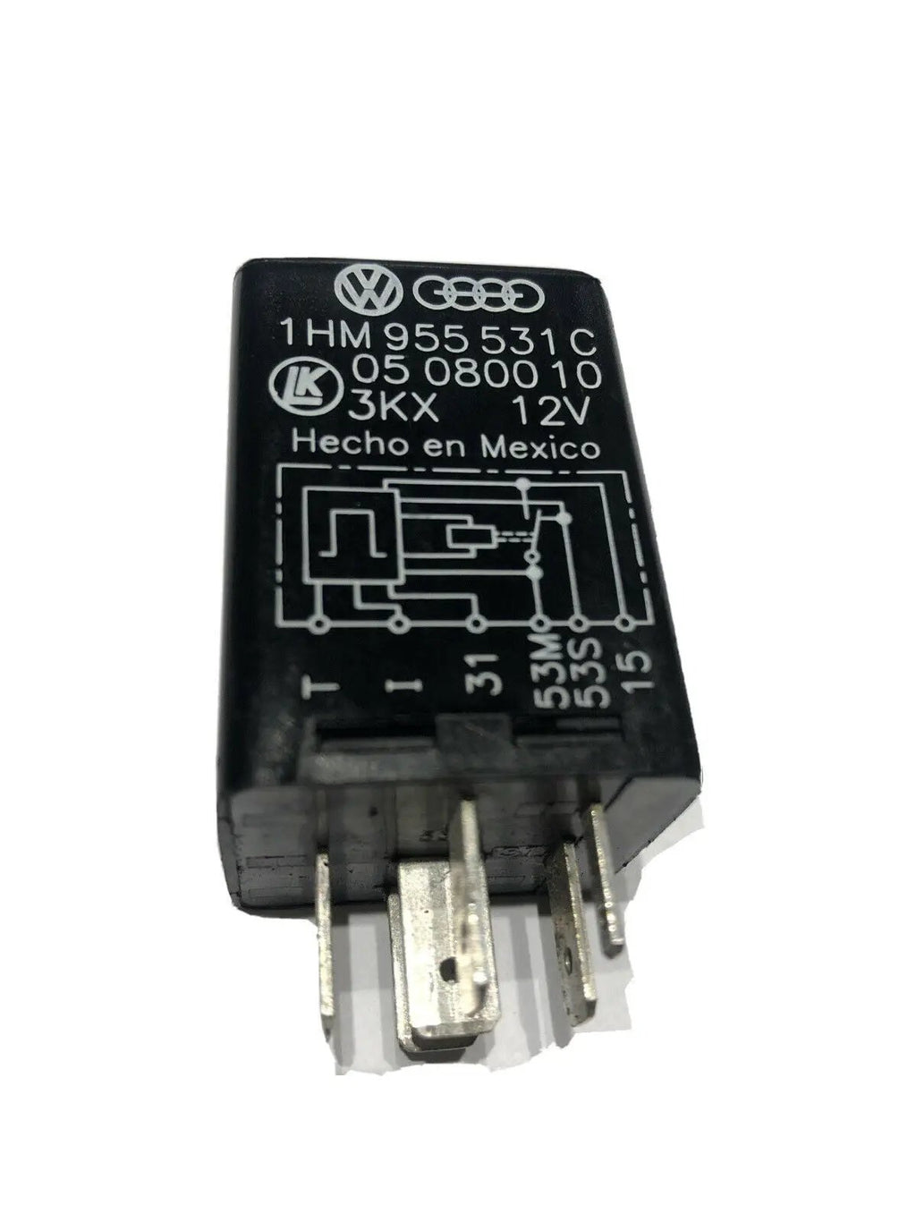 Intermittent Wiper Relay # 196 93-99 VW Jetta Golf GTI Cabrio - 1HM 955 531 C by Volkswagen