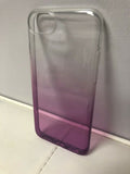 Iphone 6/7clear And Purple Phone Case
