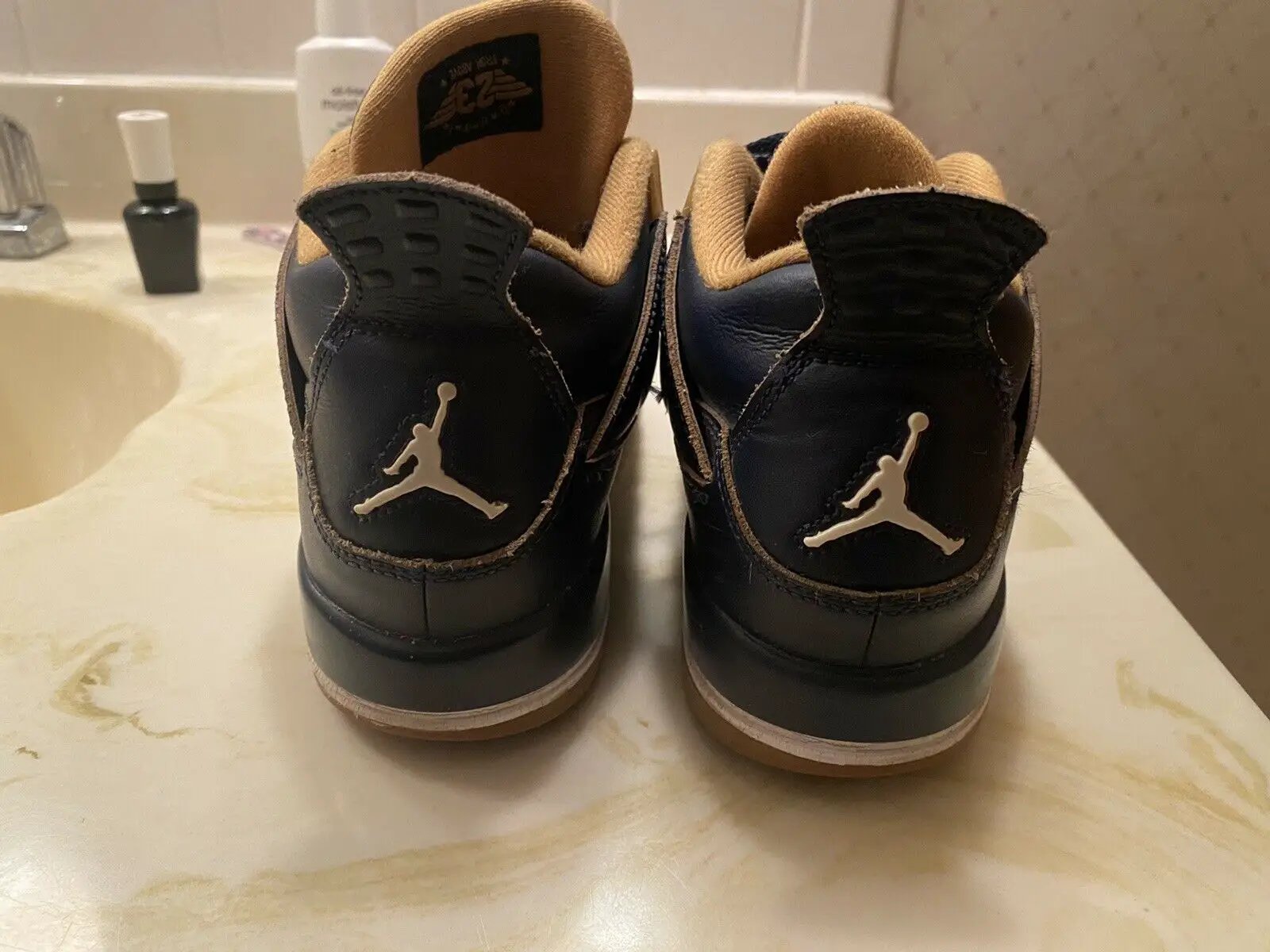 2016 Air Jordan 4 Retro “Dunk From Above” Sneakers Sz 6Y 408452-425 - No Box by Jordan