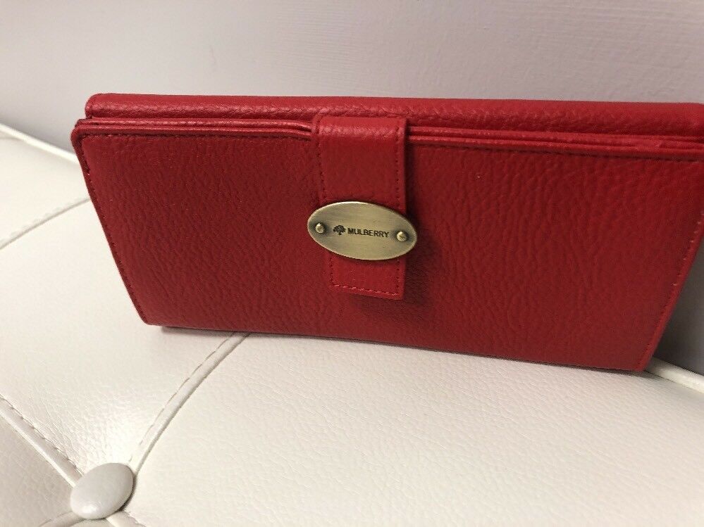 Red Wallet With Tree Design
