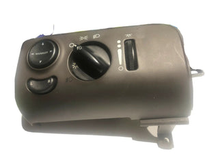 96-00 Dodge Caravan Headlight Mirror Control Dimmer Switch Panel Brown