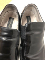 Men's Kenneth Cole Oxford Dress Shoes Landing Gear Silver Technology Black 10.5