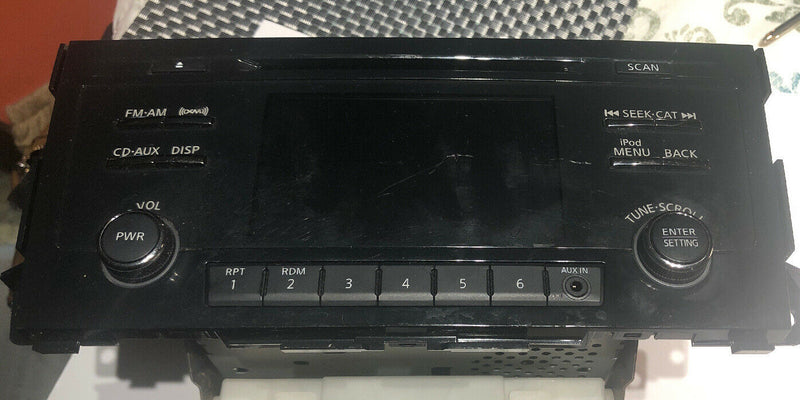 2013-2015 NISSAN ALTIMA Audio Equipment Radio Receiver AM FM CD 28185 3TA1B