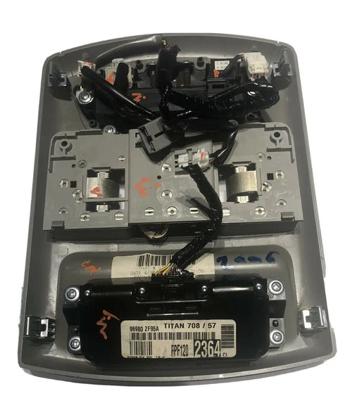 07-08 Nissan Quest Overhead Console Sunroof Slide Door Switch 96980zf95a by Nissan