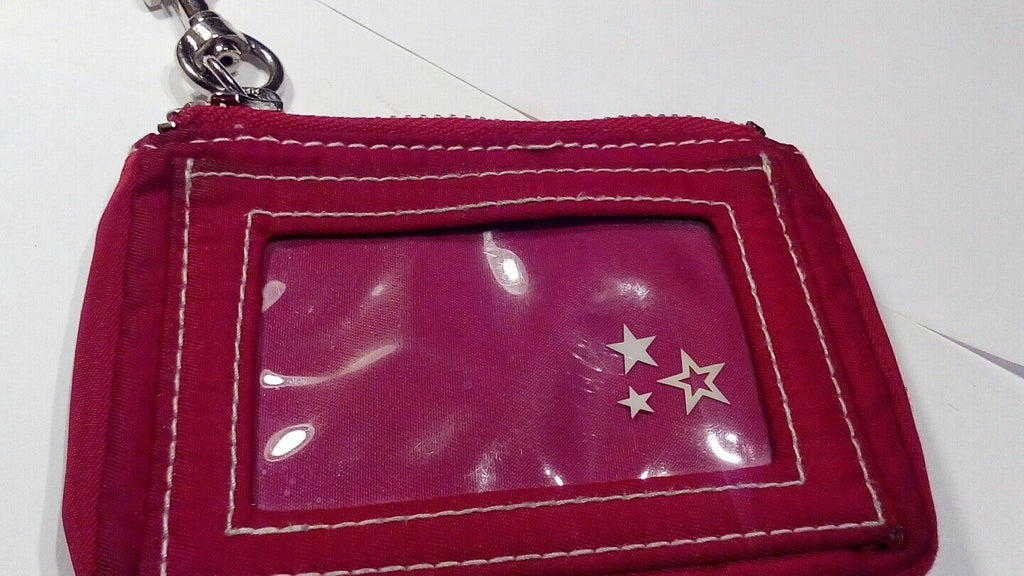 American Girl Coin Change Purse - Bag Wallet ID Red Small, Free Shipping!