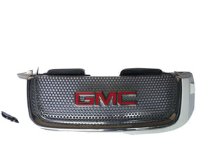 GMC Envoy Denali Front Upper Bumper Grille Emblem OEM 2002 2009